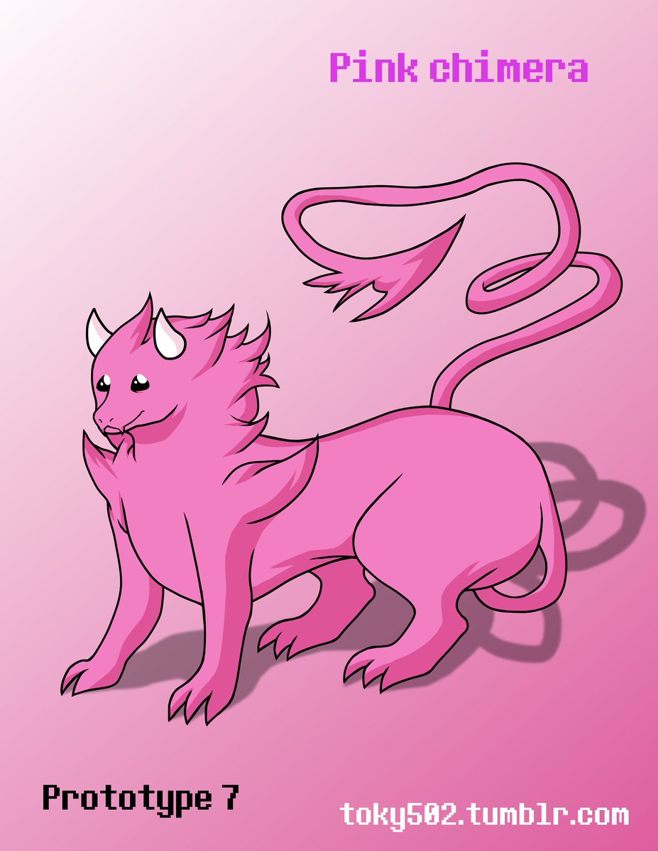 Toky502's tweet photo. Prototype number 7: Pink chimera
He is cunning, flirtatious and very, very obsessive! see you, greetings! TOKY! 🩷
#UNITALE #Prototype7 #OCUnitale #PrototypeChimeras #UndertaleOc #UndertaleAU https://t.co/ZHDSsGvSSq