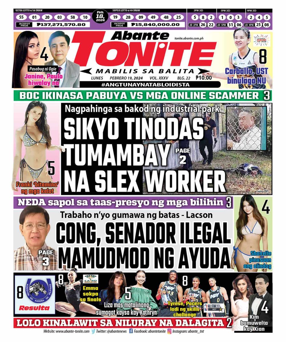 Abante News Online tweet media