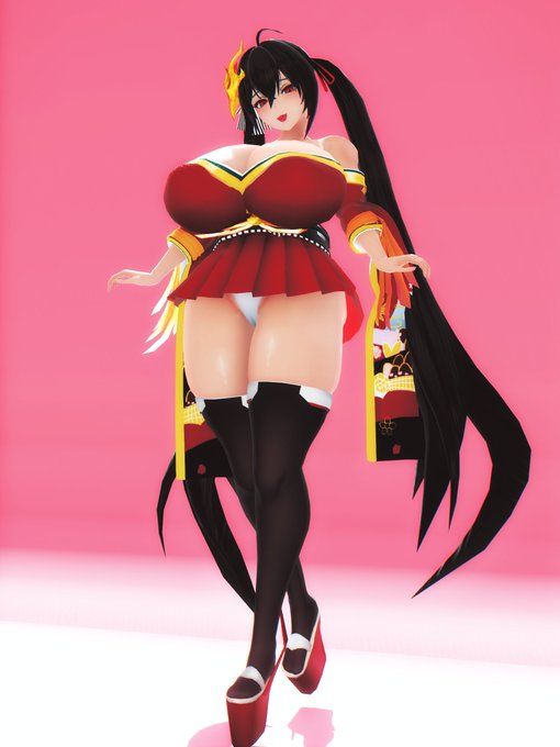 新しく配布されたドエロい大鳳モデルお出迎えした^^ 