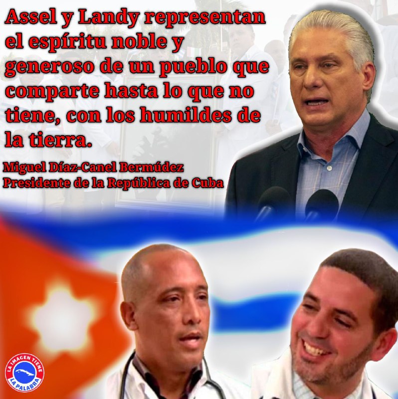 A pesar en las condiciones de vida , a casi un  lustro en  cautiverio nuestros  colaboradores de la salud, siempre existe el principio que la Revolución no abandona a sus hijos. Esperamos que el desenlace no sea el fatal. #FuerzaCuba #LaHabanaDeTodos #Cuba <a href="/MINSAPCuba/">Ministerio de Salud Pública de Cuba</a>