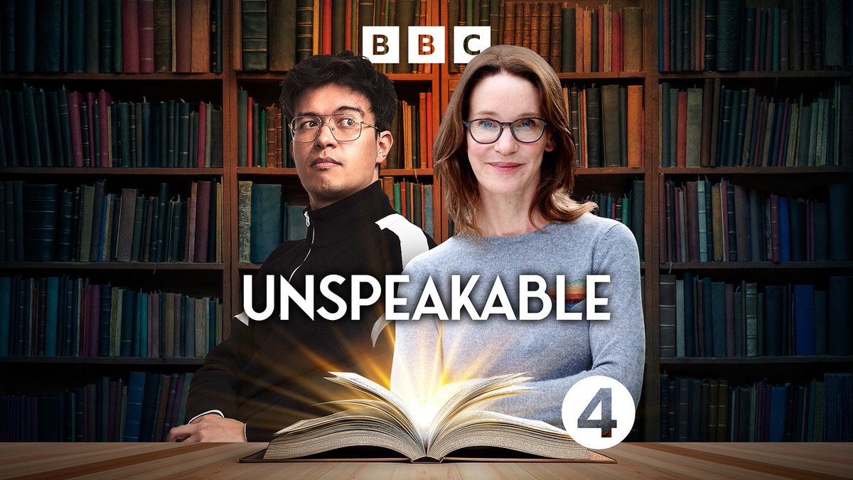 Hosting the brand new Unspeakable on @BBCRadio4 TONIGHT at 7:15pm! It’s a funny show about words with @susie_dent, and guests @MaisieAdam @thatlaurasmyth & Stephen Fry! 📚📻 Available after on @BBCSounds 🎧