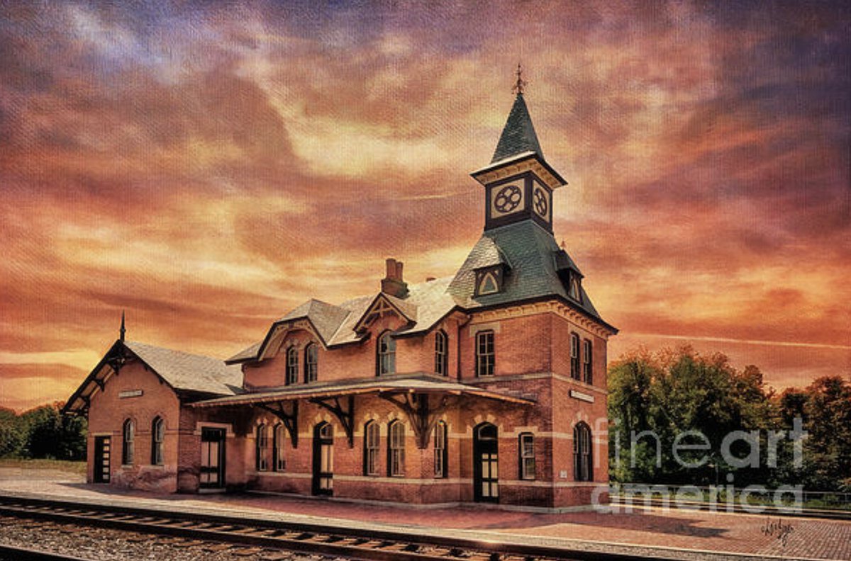 LoisBryanPhotog's tweet photo. Point of Rocks Train Station won 2nd in the 2/17 contst "Rural Train Stations" hld by Big Sky Of Art group. Tnks to admin Mia DeLode &amp; all who votd for me. Cngatz 2 the other winners https://t.co/WMcVAf5rJe
#trains #PointOfRocks #buyintoart #ayearforart #LoisBryan #art https://t.co/xO8nPI7laz