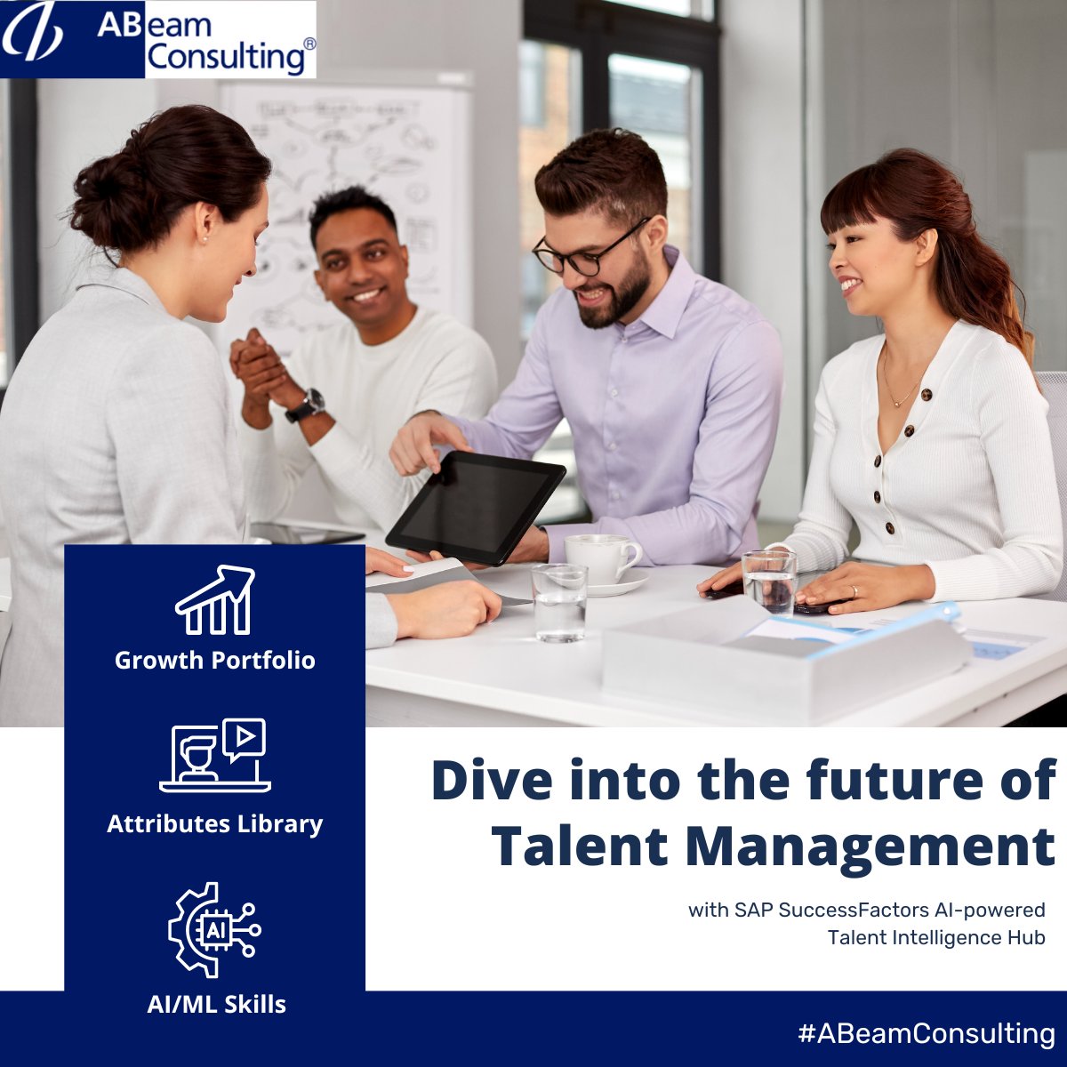 vijeshgeorge's tweet photo. Unlock deep skills insights, build your Growth Portfolio, and access the Attributes Library with #SAPSuccessFactors! Elevate your workforce with advanced AI/ML skills! #TalentManagement #AI #ABeamConsulting #TalentIntelligenceHub https://t.co/WonY6paEmB