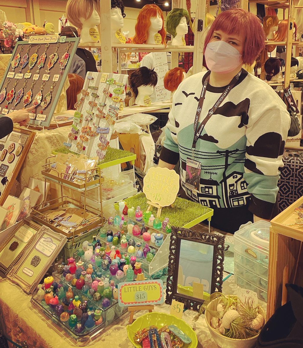 Kecky415's tweet photo. Hello Katsucon!!!!! Have you found me in the Exhibitors Hall yet??? Come see me at booth F-13 (with @thefivewits!) and adopt a little guy of your very own!!! #Katsucon2024 https://t.co/6phpVrLy5s