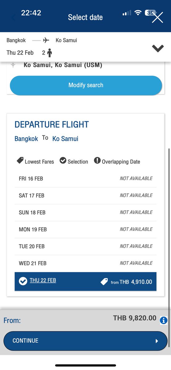 I know it’s high season but every flight sold out except one day is ridiculous