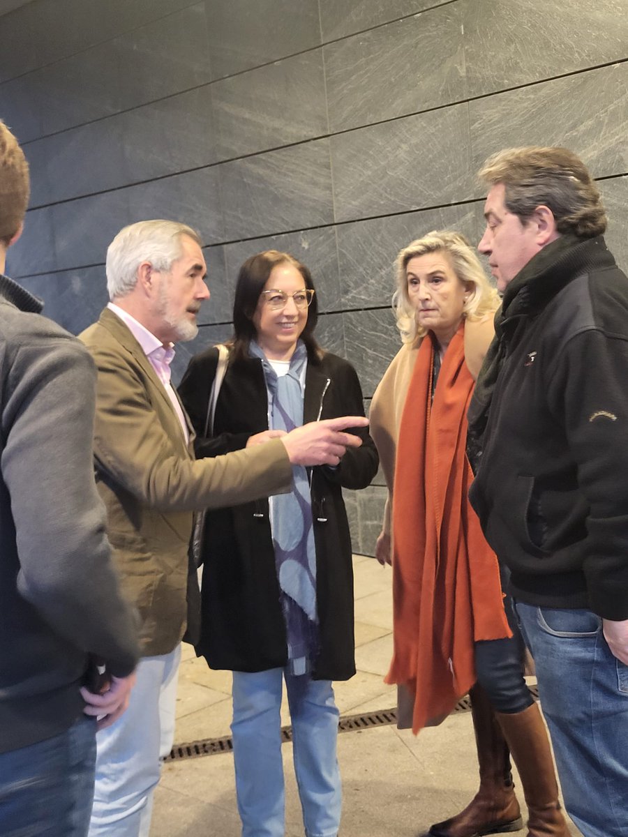 vox_cv's tweet photo. Como no podría ser de otra forma, nuestro portavoz,@JoseMa_Llanos, junto a la diputada @AnaBellverVOXy la Presidenta de @cortsval, @LlanosMasso, han mostrado todo su apoyo a la candidatura de @AlvaroJDiazMel1 @VOXGalicia18F

📸En el cierre campaña y siendo apoderados el #18F https://t.co/bqOJNZcmvZ