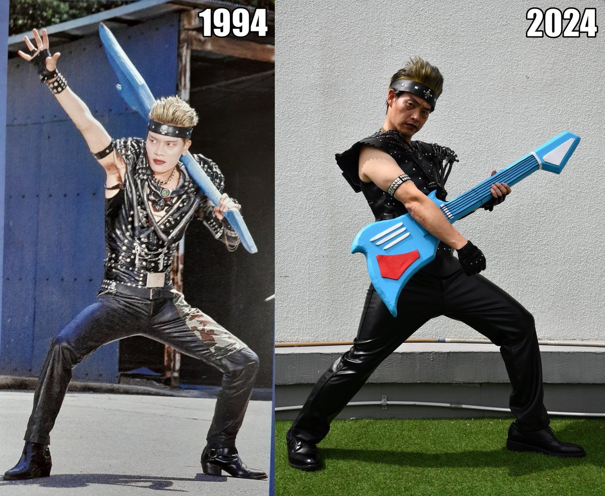 Young Man Junior (Before and after) 1994 and 2024 貴公子ジュニア