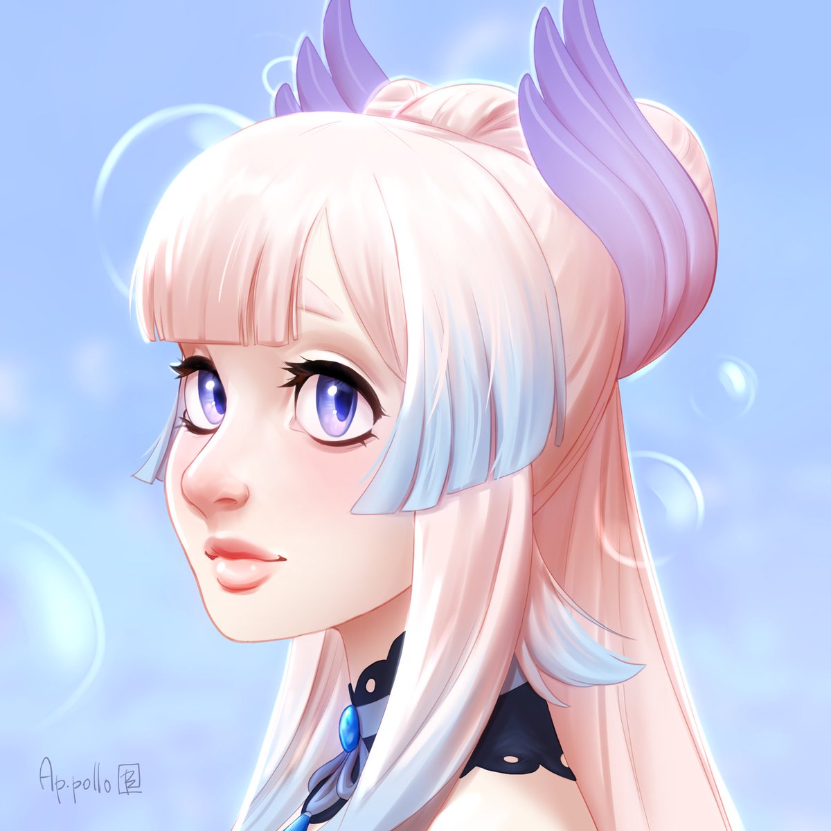 ap_pollopz's tweet photo. My not the best Kokomi but still...

#原神 #GenshinImpact #kokomi #kokomifanart https://t.co/0Gsjxvv968