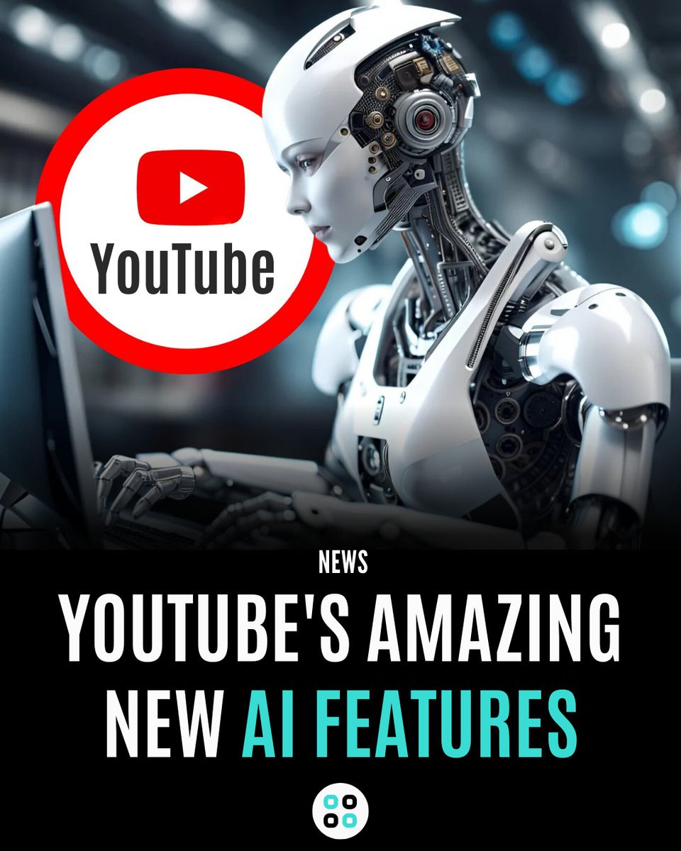 jegodigitalai's tweet photo. 🎯 YouTube’s amazing new (upcoming) AI Features!
#ai #artificialintelligence #ainews #aiart #gpt4 #chatgpt4 #chatgpt #chatgpt3 #openai #chatgpttutorial #elonmusk #elon #chatgptexplained #tech #technology #technews #aichatsy https://t.co/qtnjlSu33N
