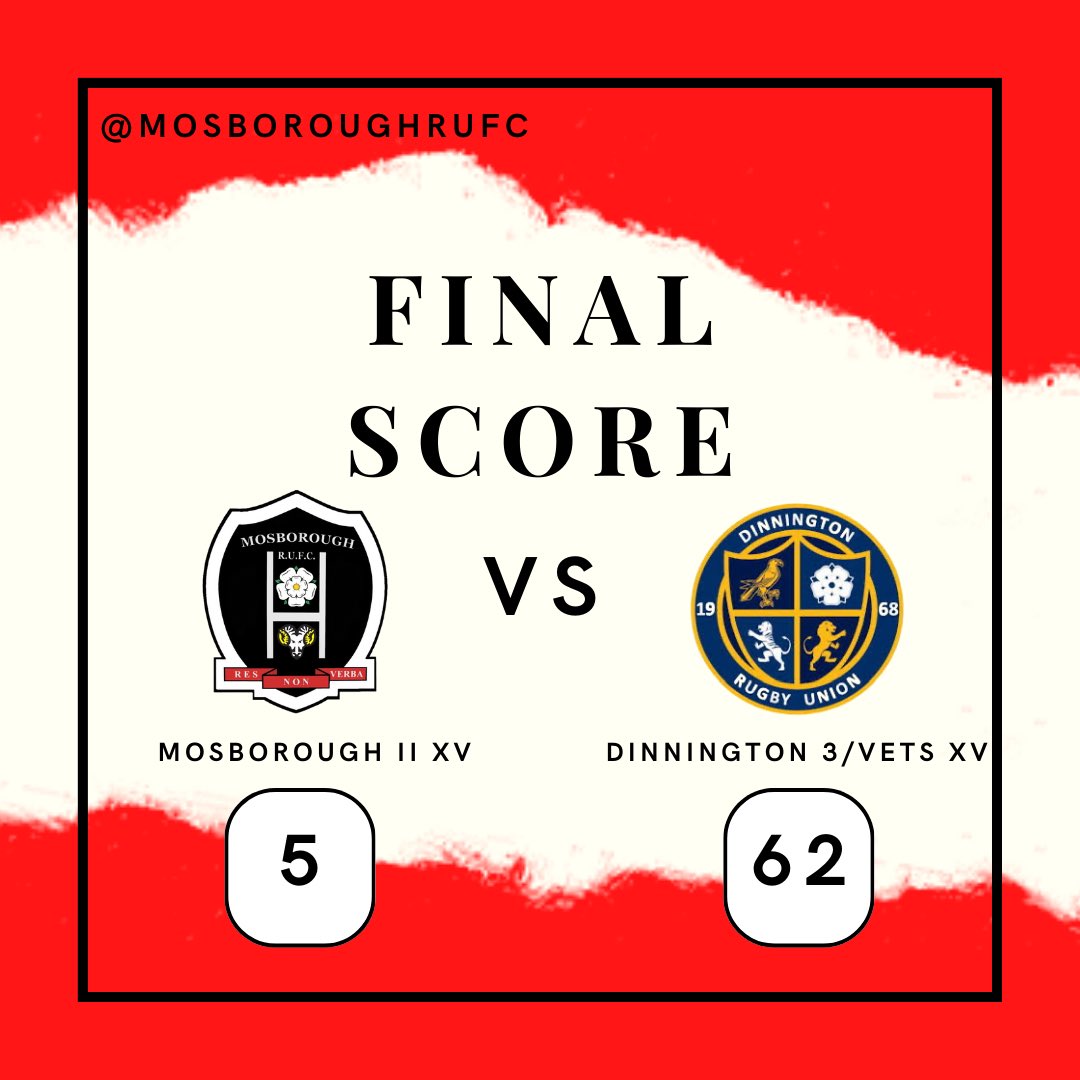 Mosborough RUFC tweet media