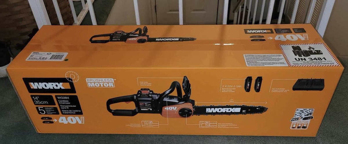 peslakj20's tweet photo. We can’t thank @WORXTools for this awesome giveaway!!! We are surrounded by trees on our property. We will make good use cutting all the branches &amp; trees to use for our fireplace &amp; fire pit. We are grateful &amp; thankful for this opportunity!!! #worxtools #chainsaw #Giveaway https://t.co/KV2TfoR8Fg