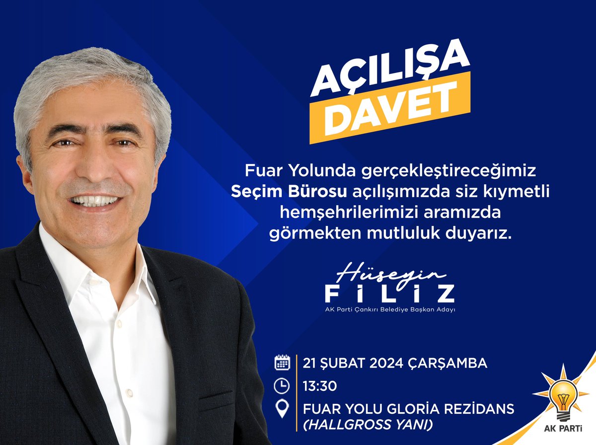Açılışımıza tüm halkımız davetlidir. 🧿