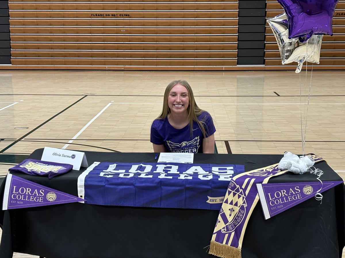 olivia_s04's tweet photo. Grateful for Loras College for allowing me to continue my academic and soccer career! Thank you to all my friends, family, and coaches who have supported me! https://t.co/jO9v366SwH
