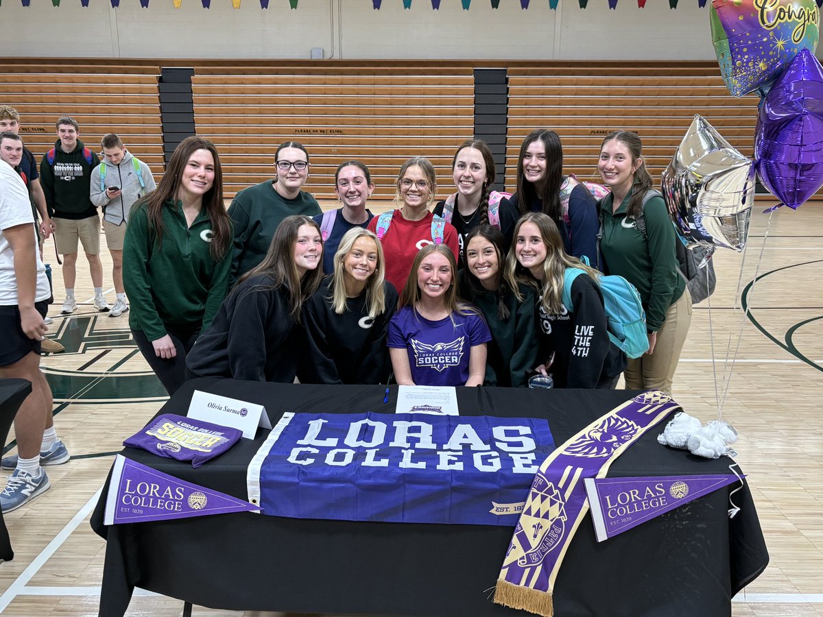 olivia_s04's tweet photo. Grateful for Loras College for allowing me to continue my academic and soccer career! Thank you to all my friends, family, and coaches who have supported me! https://t.co/jO9v366SwH