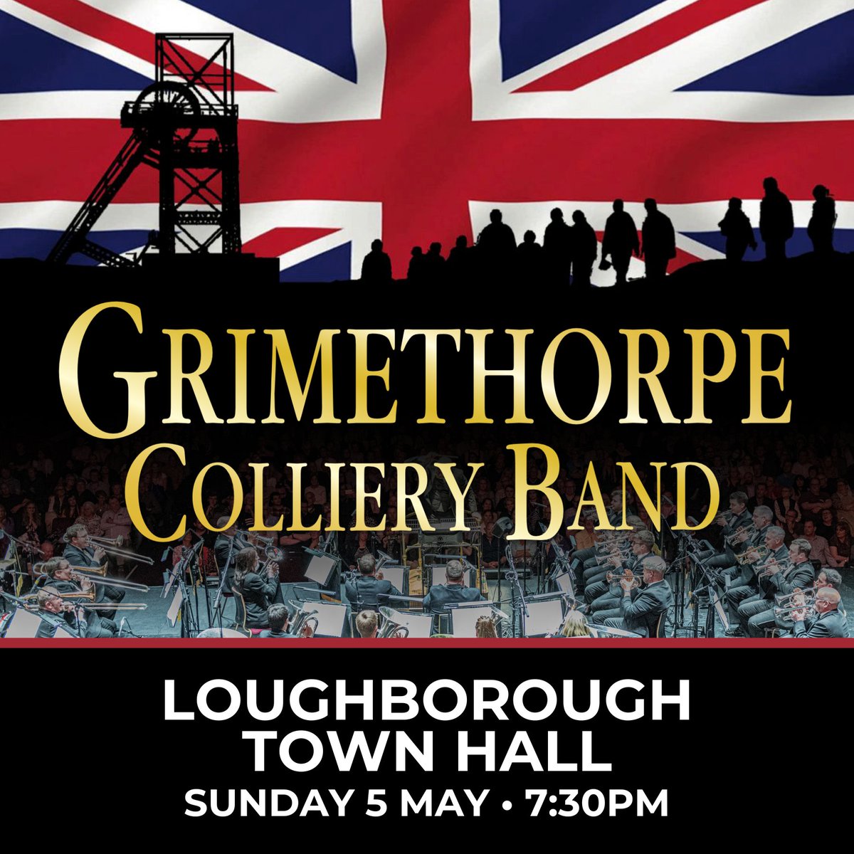 🎟️ LOUGHBOROUGH TOWN HALL | CONCERT Grimethorpe Colliery Band are pleased to announce a concert at Loughborough Town Hall on Sunday 5th May. 📆 Sunday 5th May 🕑 7:30 PM 📍 Loughborough Town Hall ℹ️ Tickets: loughboroughtownhall.co.uk/events/2024/05…