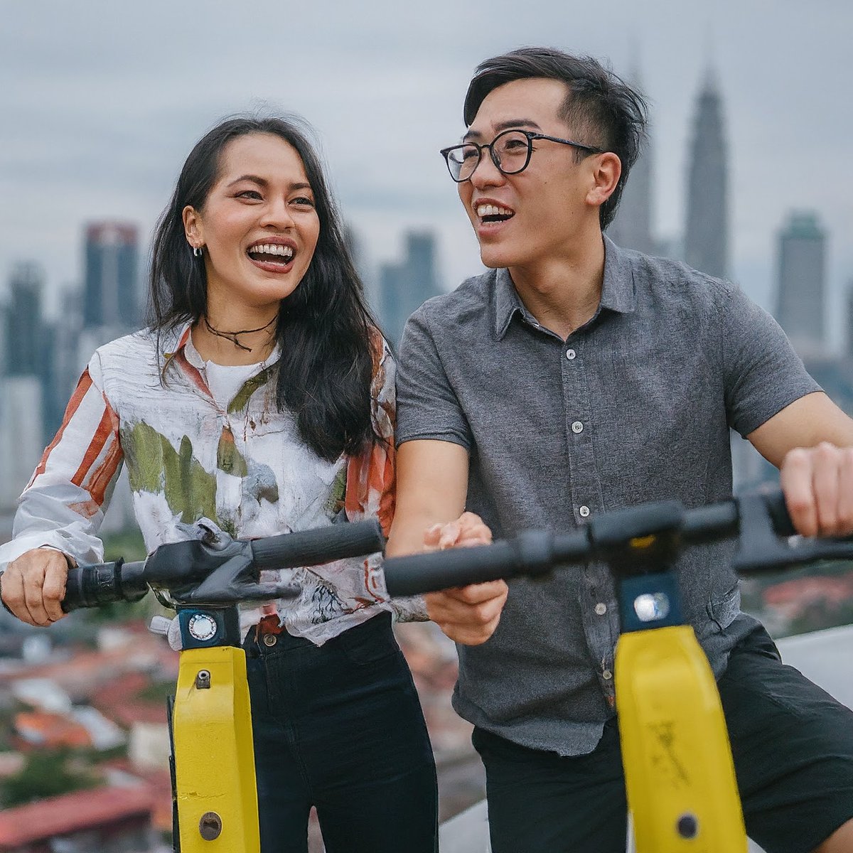 ridetryke's tweet photo. Date night on wheels? Cruise around town &amp; enjoy the city lights with a romantic micro mobility ride. #ridetryke #healingbersama https://t.co/QWMUnSsm1y