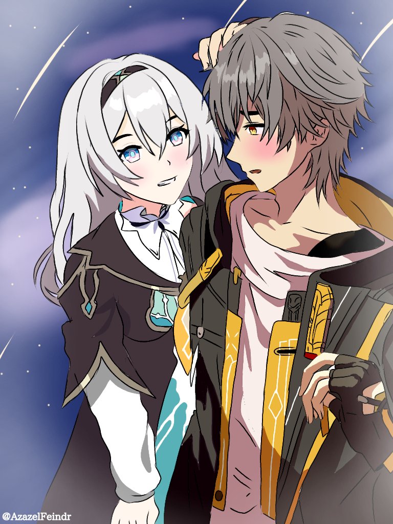 AzureStarlicht's tweet photo. Caelus X Firefly 💓🖤

"We may have enjoyed each others company in a short time, but the moments we shared will be cherished forever"

Original art: @rne_at

#HonkaiStaiRail #honkaistarrailfanart 
#FireflyHSR https://t.co/KicBO0VDIp