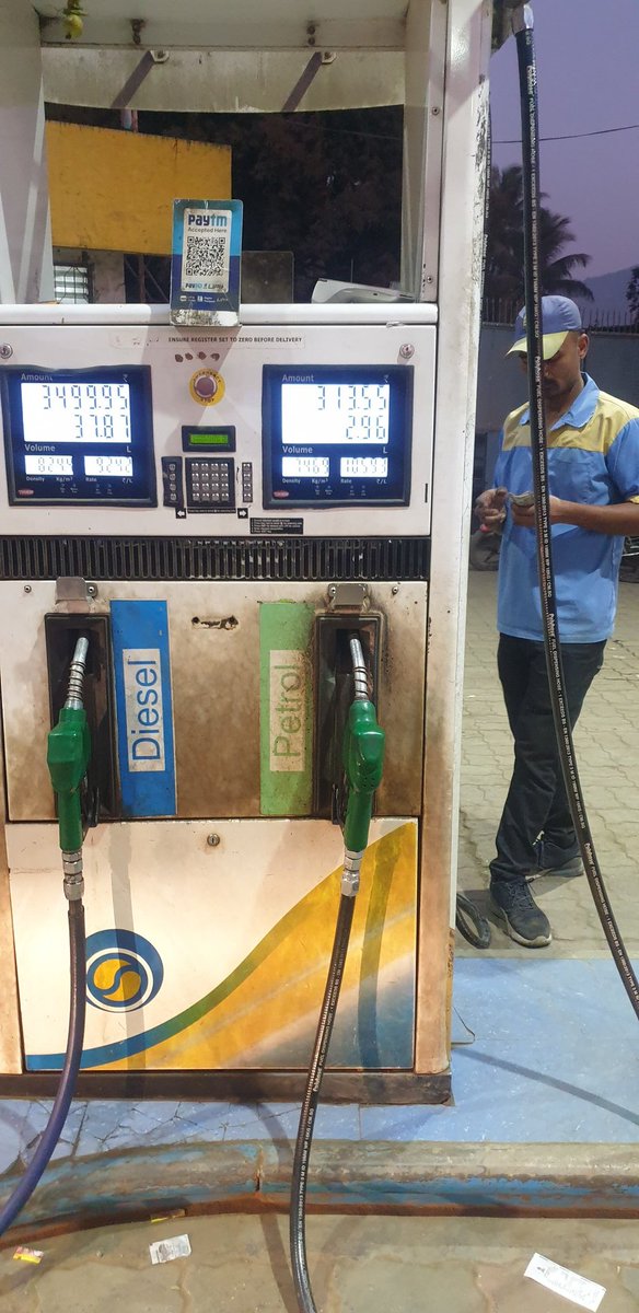 <a href="/BPCLimited/">Bharat Petroleum</a> your petrol pump @ Pelhar on NH48 towards mumbai is openly cheating customers, the meter trips at Rs.300 &amp; not a single drop of petrol is filled, the meter is set once again. Please look into the matter <a href="/PetroleumMin/">Ministry of Petroleum and Natural Gas #MoPNG</a> <a href="/HardeepSPuri/">Hardeep Singh Puri</a> <a href="/PMOIndia/">PMO India</a> <a href="/nitin_gadkari/">Nitin Gadkari</a>