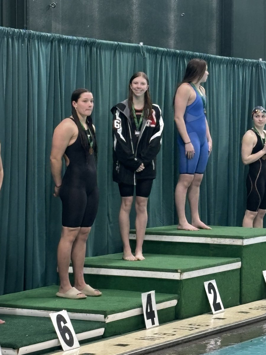 Huge day at districts for Alder swimmers! 12 PR’s, 3 new team records, 4 top 8 finishes including Lily Schneider who will be swimming the 200 free and 100 breast in the State meet next week in Canton! Congrats to the rest of the team who wrapped up their season on a high note!