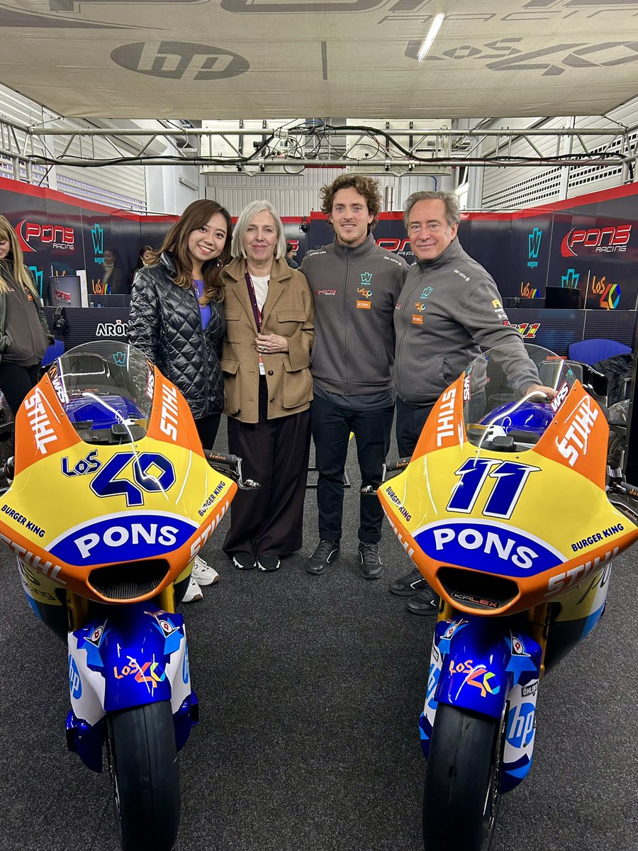 yuuko_t_'s tweet photo. Valencia 2023🇪🇸

The last race of PONS RACING🏁 
I supported “PONS” for 10 years. 
I have a lot of memories with Axel, Edgar and team. This team is the best for me forever. 
This 10 years with PONS is my treasure!!
Thank you for amazing races. Thank you for everything!!!!!❤️ https://t.co/JuBVXBUvEm