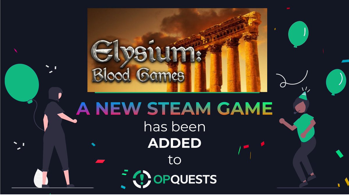 opquests's tweet photo. We just added Elysium: Blood Games on https://t.co/tCARTkgYbp💚

✅Make sure to #claim it for free before it runs out!

✅Follow us to receive #updates on when we add the next batch of #free #Steam #games!

🎁 https://t.co/tCARTkgYbp 🎁

 #giveaway #giveaways #freebies #QUEST https://t.co/2S4SsM8JrC