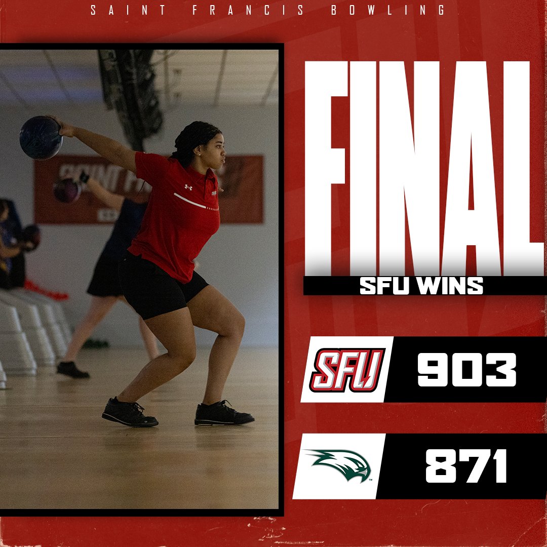 Saint Francis Bowling tweet media