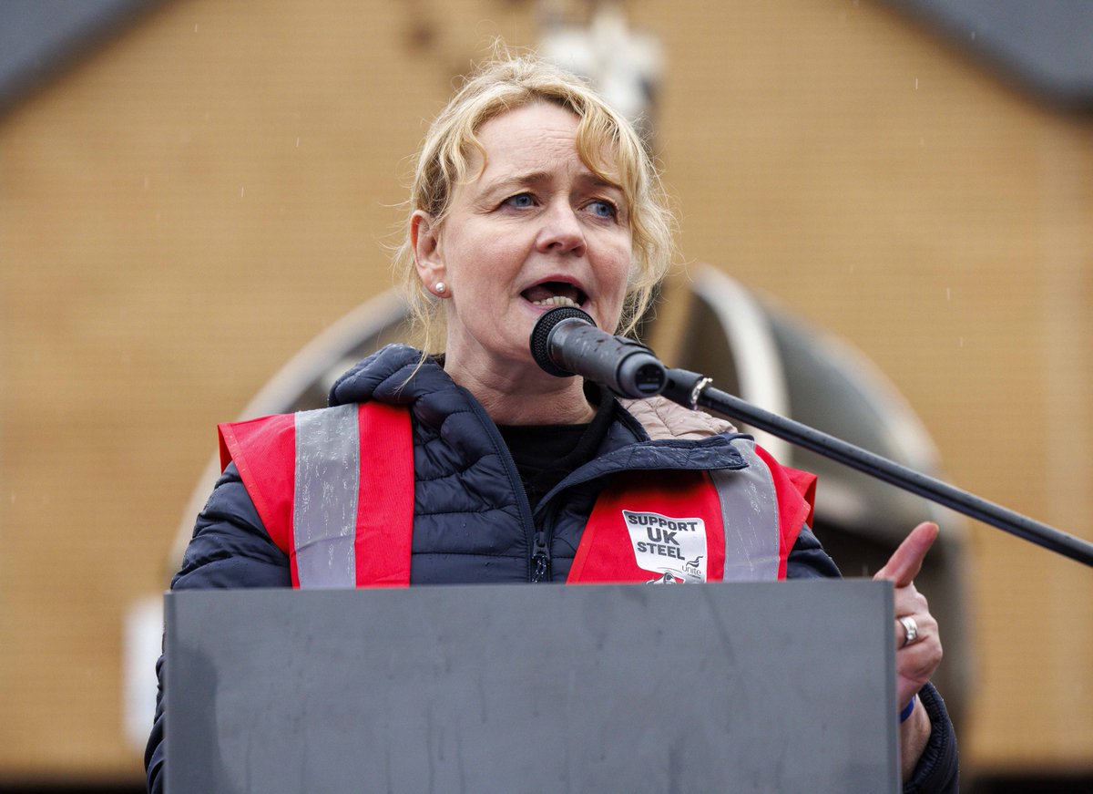 UniteSharon's tweet image. There should be a bright future for UK steel, the market is there as a tenfold increase in demand is predicted. Politicians keep talking about the need for growth, there it is.
Invest in #UKSteel, invest in the future, for #PortTalbot, Llanwern &amp;amp; all others throughout Britain.