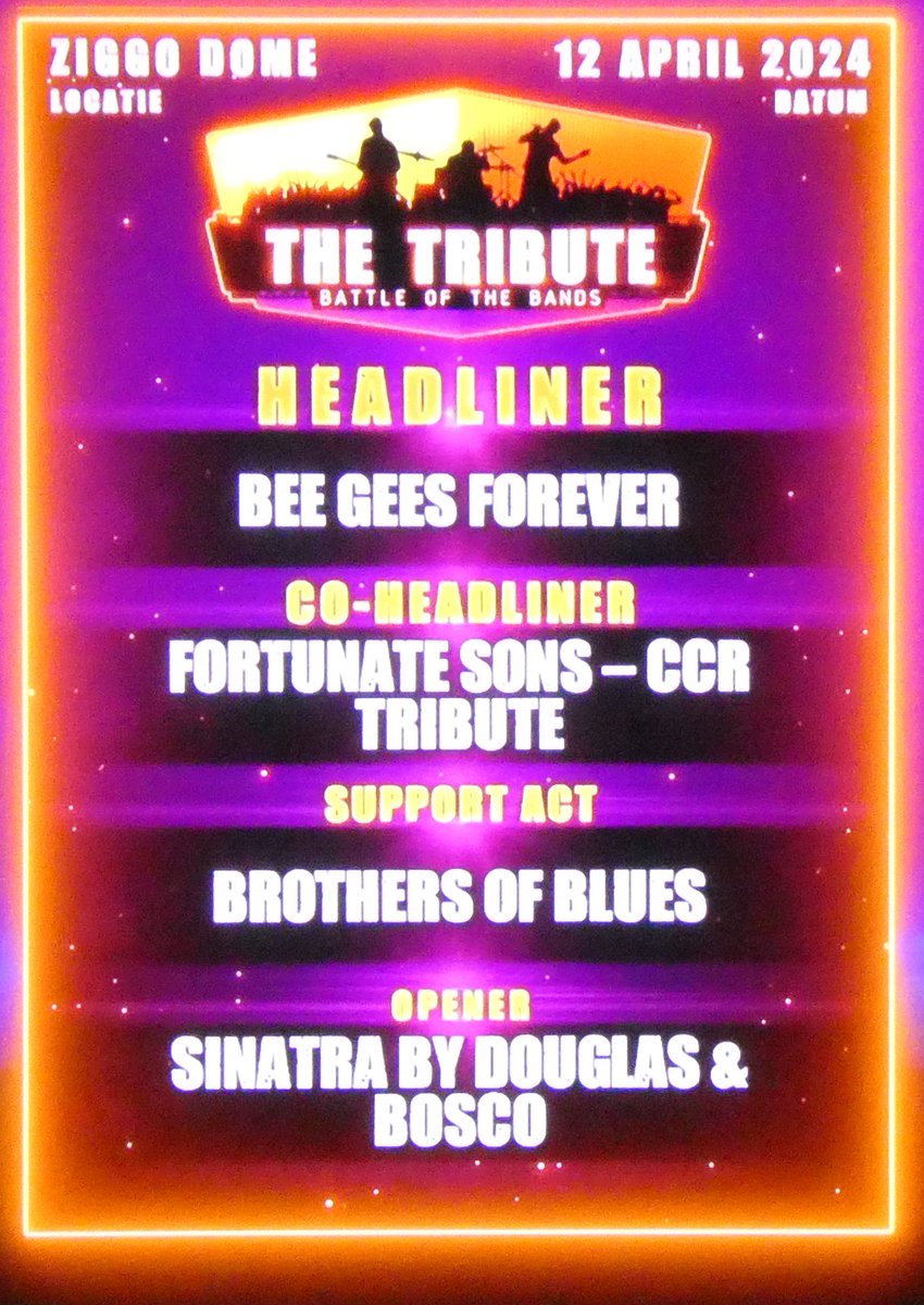 dvanduuren1's tweet image. Inspired by Music
🎵

Music TV-Show
Tribute, Battle of the Bands

#beegeesforever #BattleoftheBands #band #music #musicians #coversong #Competition #jury #winner