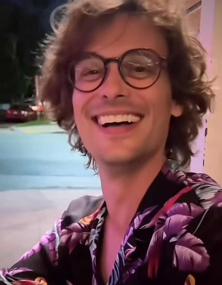 Pretty boy with a pretty smile.