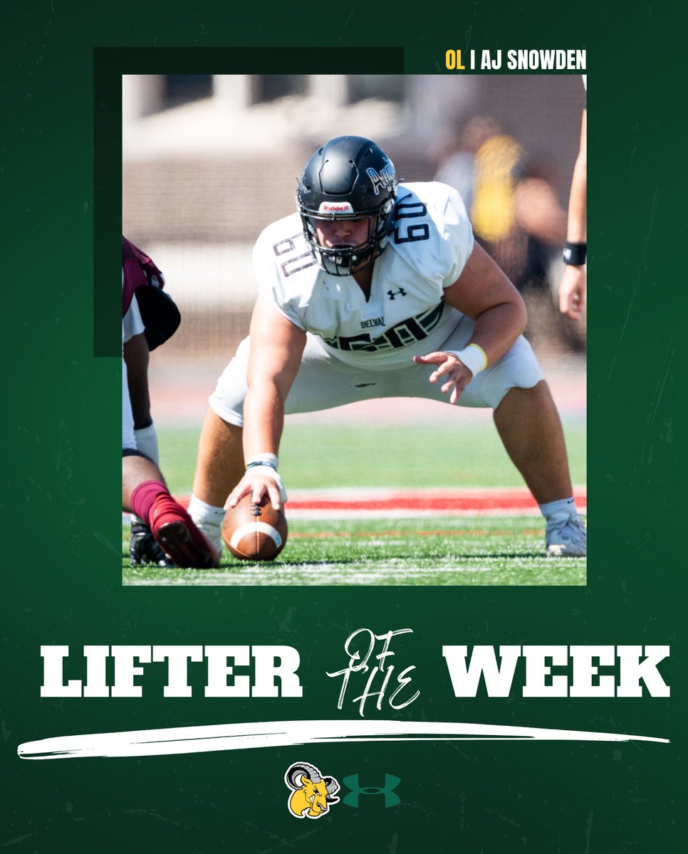 Dominant in everything you do!!
#DelValFootball #BuiltDifferent