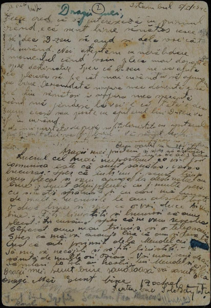 yadvashem's tweet photo. "I… think about you all the time, and impatiently await the day when we can be reunited. I hope that day won't take long coming."
Ozias Blank wrote this postcard #OTD 18 February 1942 aboard the #Struma
One week later, the ship was sunk in the Black Sea
https://t.co/THZTSZgPWB https://t.co/oixvGM2so6