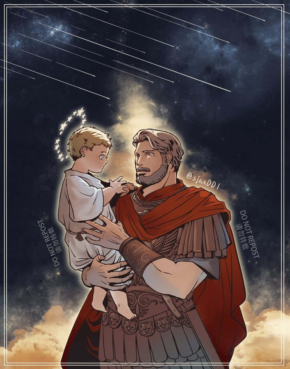 sjax001's tweet photo. Konor Guilliman and his little adopted son. https://t.co/XWwpq8c8ks