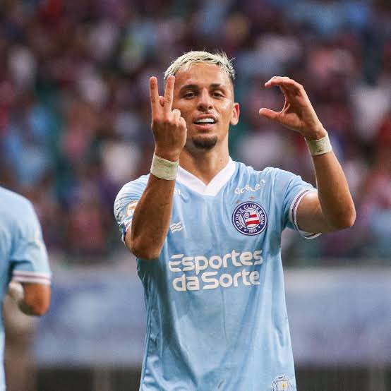 Biel está fora da lista de relacionados. O atacante está com uma virose e por isso não jogará o clássico no Barradão.