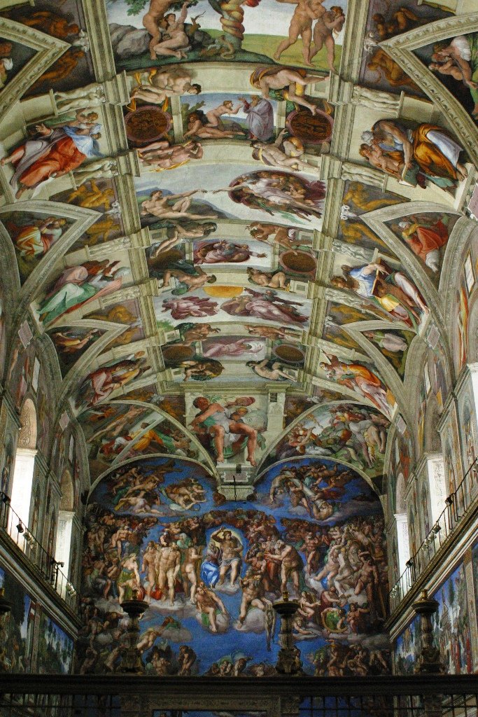 Il #18febbraio 1564 moriva il pittore, architetto e scultore Michelangelo Buonarroti, uno dei più grandi artisti del Rinascimento.

Giusto ricordarlo con la volta meravigliosa della Cappella Sistina.