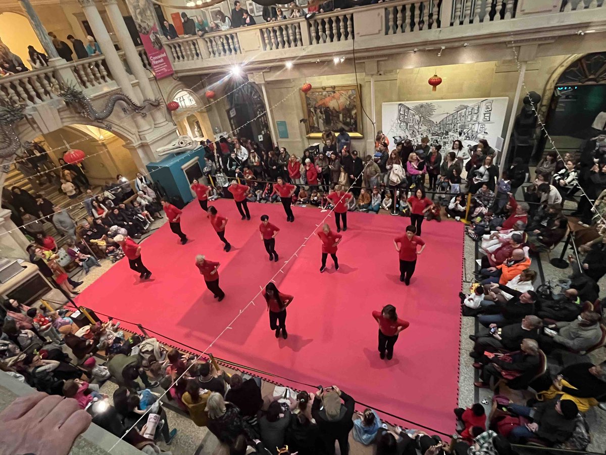 We’re loving North Somerset Intercultural Dance Alliance… their ages range from 15 to 80+ #LNYBristol