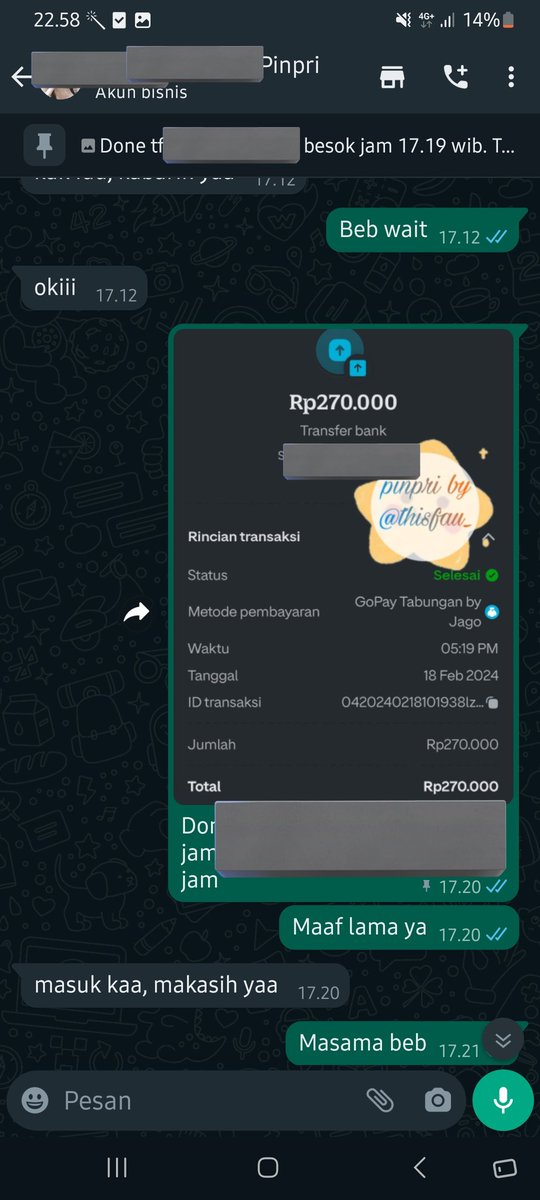 Beberapa testi ya,masih ada slot pinpri max 200k japo max 2 days