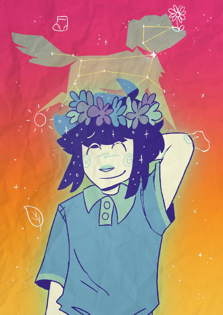 THRE3OCLOCK's tweet photo. * Happy birthday, Basil!

#arian #arianau #ariancomic #arianomoricomic #omori #omoriau https://t.co/5os9w8KDeu