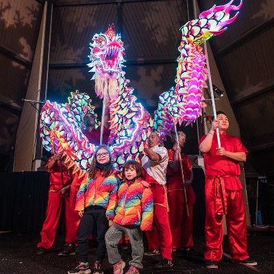 LAZoo's tweet photo. 🧧🐉 Lunar New Year celebrations continue today, 2/18, 10 a.m.–4 p.m.
Learn more at: https://t.co/kU4bQqbdVS
#LunarNewYear #Dragon #WildWeekends #LAZoo https://t.co/uvOMCPjKu4