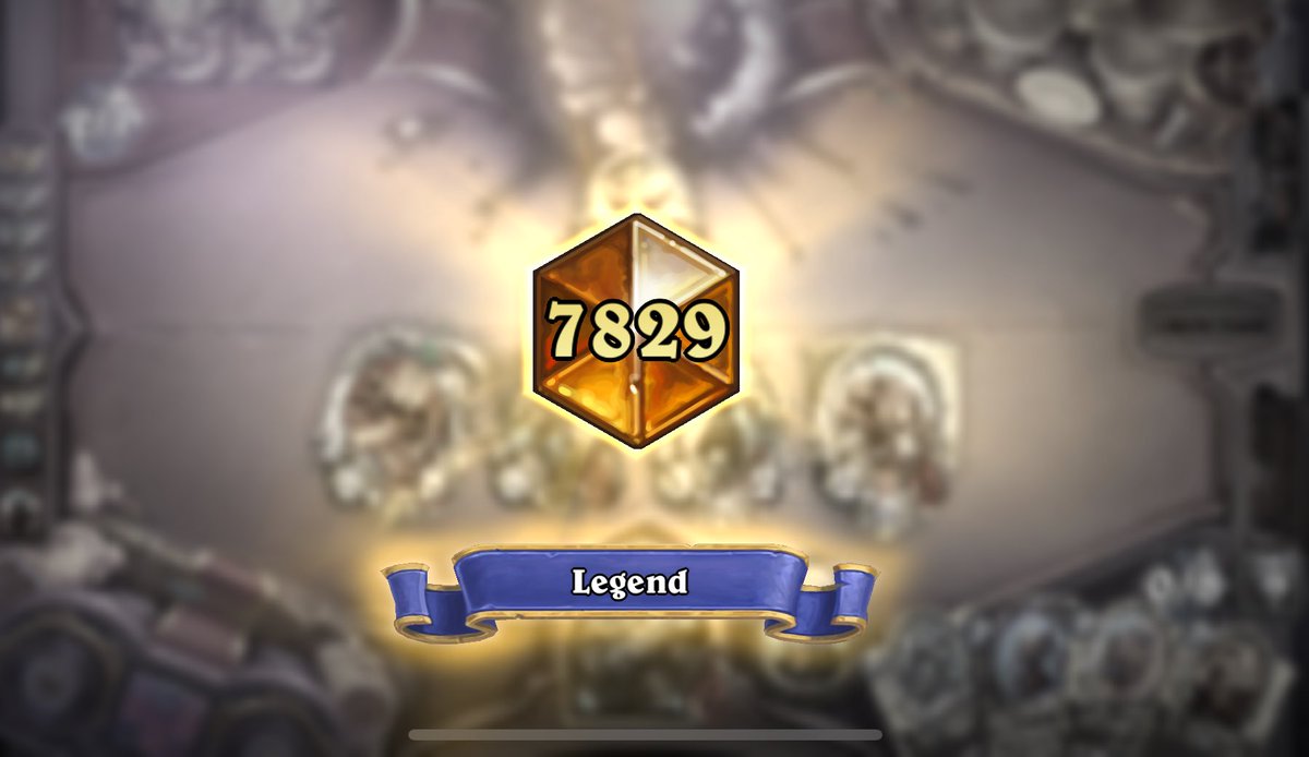 Still got it (sort of) in @PlayHearthstone! Plague Death Knight feels pretty broken, wasn’t actually trying to grind legend but then went on a crazy win streak.