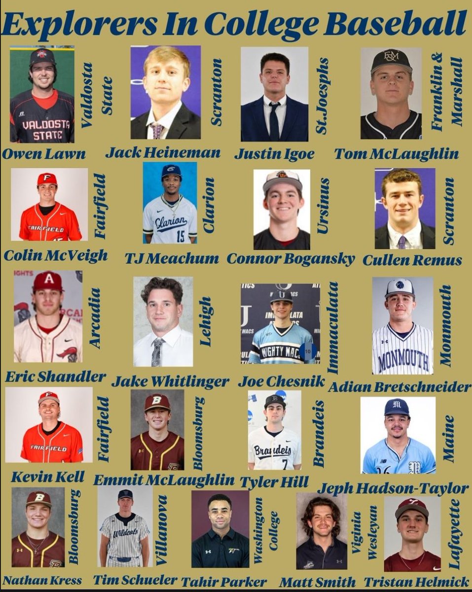 With the College Baseball started this week. We are wishing good luck to our alumni who are playing this 2024 season!!
#haillasalle