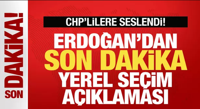 Cumhurbaşkanı Erdoğan'dan son dakika seçim açıklaması! CHP'lilere seslendi Kaynak Linki = akgazete.com.tr/haber/cumhurba…