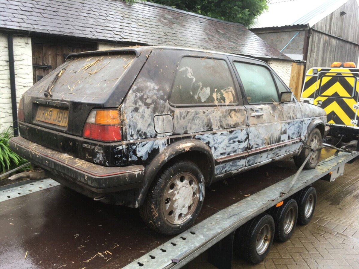 BarnFindsUK's tweet photo. Ad: Mk2 VW Golf GTi 8v
On eBay here -->> https://t.co/Ew8GGwfvN3
#Mk2VW #GolfGTi #VWGolf #ClassicCar #CarRestoration #CarCollector https://t.co/slyBOyuFdz