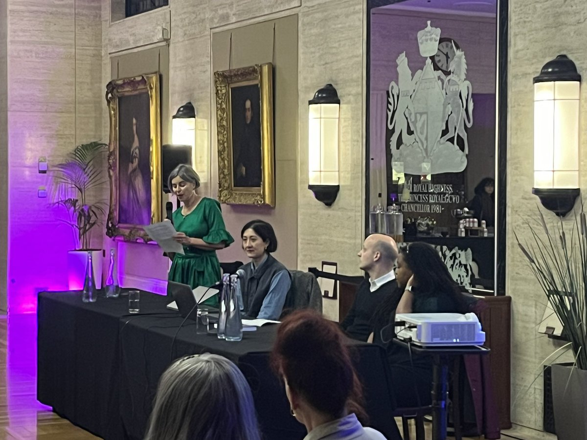 Great way to celebrate the new collection, Cultures of London @BloomsburyAcad edited by @charlottehgrant and @alistairjohn1 at Senate House @UoLondon with the powerful and moving music of @KinetikaBloco