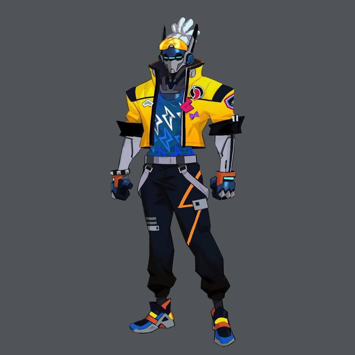 NeonRunnersEN's tweet photo. Can anyone guess our new runner's name? I am SO #excited to see them run #in_game !!! The in-game #character, #story, #effects are all #ComingSoon 😎😎😎 https://t.co/75MEYeJo3n