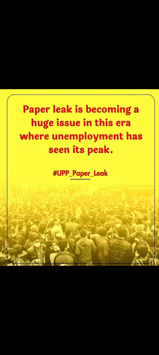 #UPP_Paper_Leak #UPP_Paper_Leak We are in trending guys This is power of our unity Stay united साथियों रुकना नही है थकना नही है... @myogiadityanath @myogioffice @UPGovt @dgpup @kmrvivek14 @rojgarwithankit