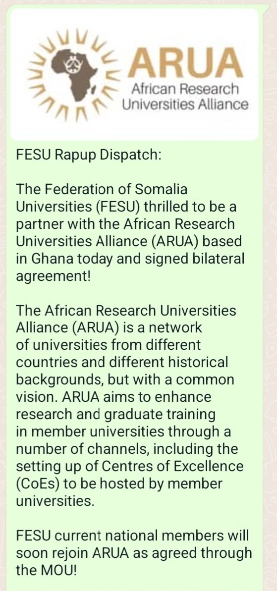 fesuinfo's tweet photo. #Somalia #education #university #Universities #fesunews https://t.co/siMFRvf8SK