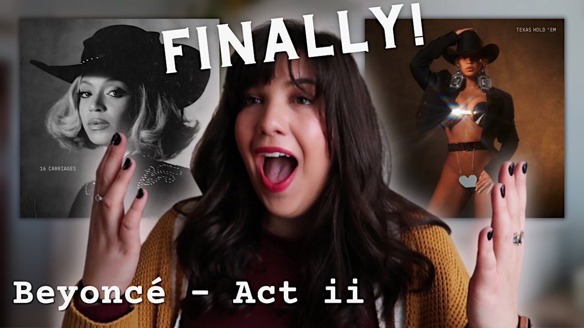 andreanaomi1127's tweet image. This ain’t Texas ⭐️ My reaction to Beyoncé’s #texasholdem and #16CARRIAGES is up now 🤗

Watch here: youtu.be/IvpCMvRJQ-w?si…