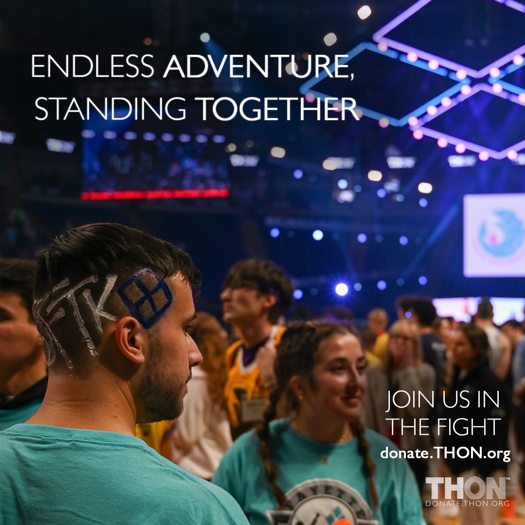 There is one hour left to contribute to the total for THON 2024! Take action and donate now. Any contribution, large or small, has a lasting impact on our families!