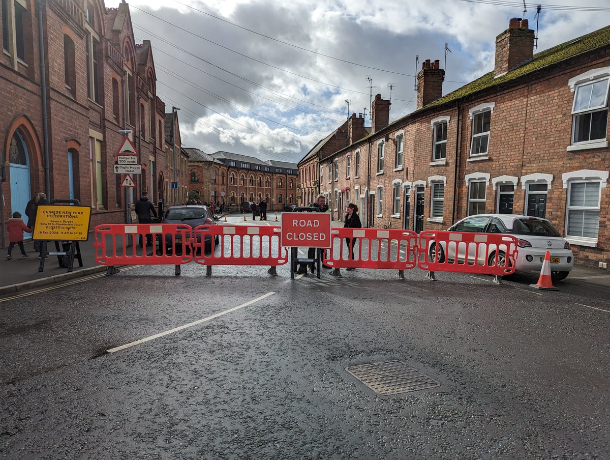 ArfHighway's tweet photo. We were delighted to be appointed as the first event traffic management contractor for Worcester's Chinese New Year Celebrations. A vibrant and extremely well attended event. https://t.co/rsSRLpoNSX