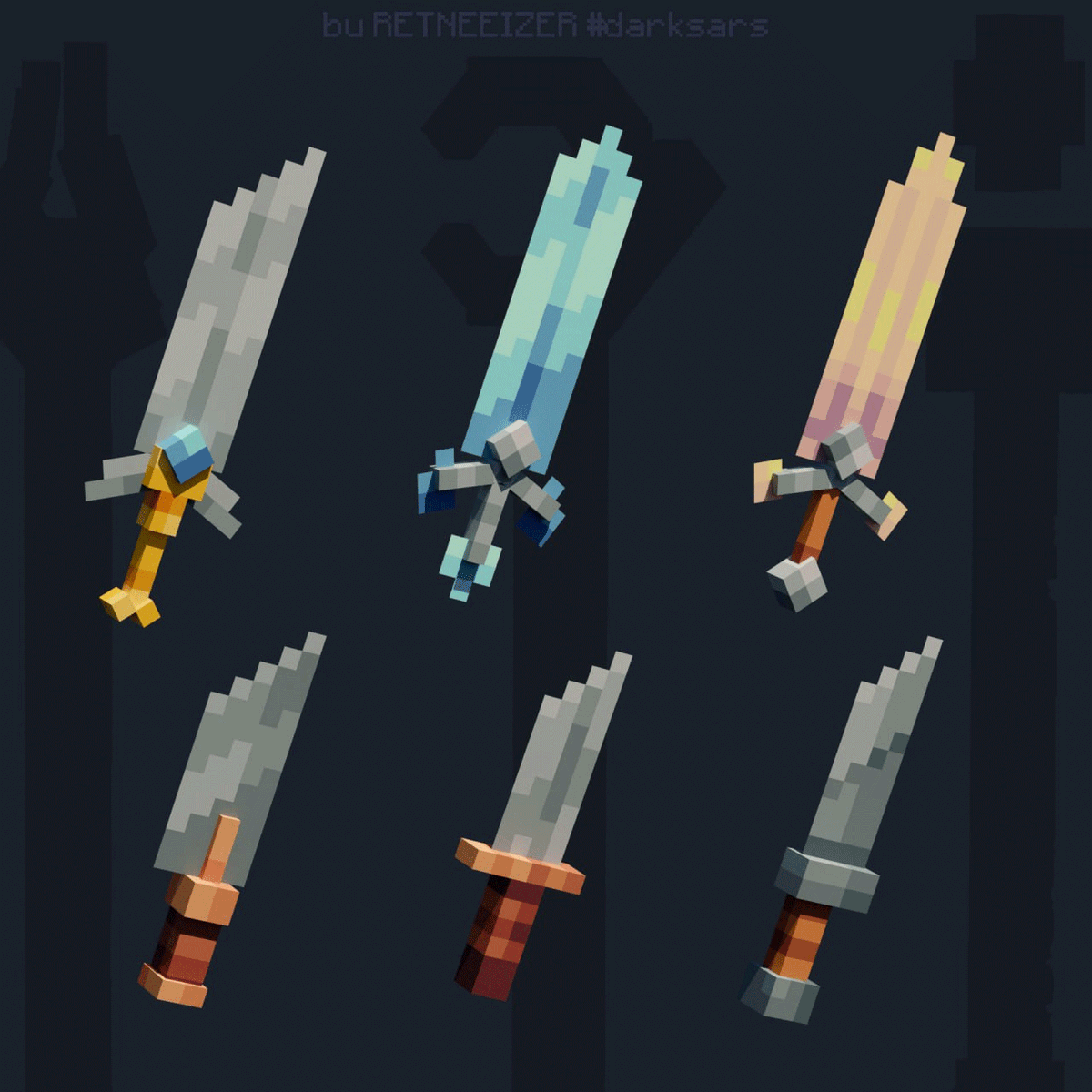 🥢A new pack of weapons, on sale soon

🍘 made in <a href="/blockbench/">Blockbench</a>

#blockbench #3dmodel #render #blender3d #lowpoly